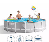 INTEX Prism Frame Pool Round With Filter Pump 427 x 107 cm