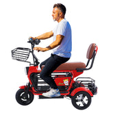 Rusher Electric Parent Child Tricycle