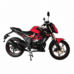 Red Xeron S S 150cc Single Cylinder 4 Stroke 5 Speed Manual on road fuel motorcycle red