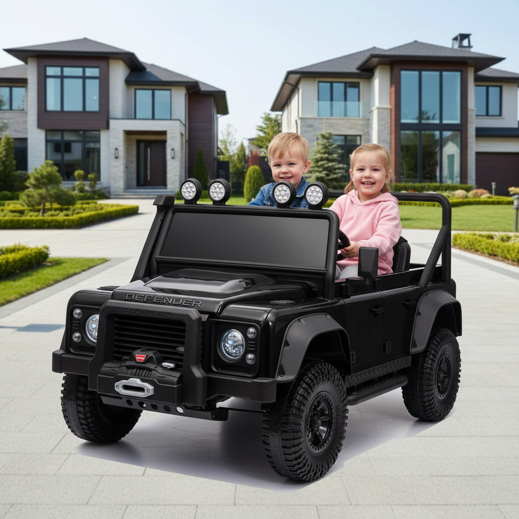 Kids Enjoy ride on Land Rover Defender Electric Car for Kids
