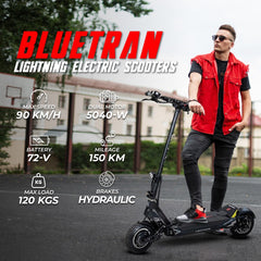 BLUETRAN LIGHTNING 72V35AH Electric Scooters