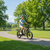 U03 Electric Bike Shown from Side view