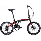 Trinx Folding Mountain Bike Dolphin 2.0 foldable 20" Wheels & 7-Speed Shimano