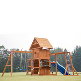 Megastar Dynamic Sports Arabian Bighorn Wooden Swing Set
