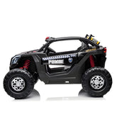 Megastar Ride on Max Expedition 12 v Kids electric Police Suv with siren and open doors
