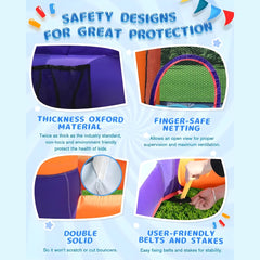 Megastar Bounce House for Kids Outdoor with Ball Pit Pool, Basketball Hoop