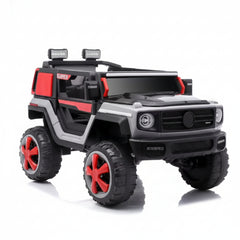 A black and Red Mercedes-Benz G-Class-stylecolor ride-on toy vehicle -red