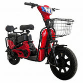 Red Electric Scooter M1 Powerful Electric Delivery Bike