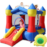 Megastar Inflatable Bounce Jumper House with Air Blower, Jump Slide, Kids Castle with Durable Safe Sewn