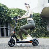 electric scooter with seat