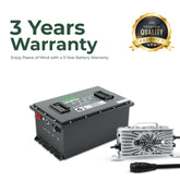 High-Performance SC Lithium Battery for Golf Carts 48V 108AH With 3-Year Warranty, Installation & Charger Included
