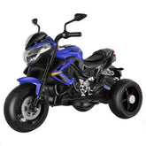 Megastar RIDE ON 12 v Xblade Trike electric Motorbike for Kids -Blue
