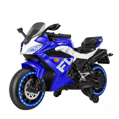 Megastar ride on 12 v Phoenix Kids Battery Operated Toy Bike-Blue