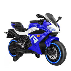 Megastar ride on 12 v Phoenix Kids Battery Operated Toy Bike-Blue