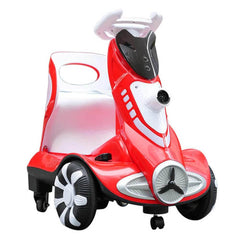 Megastar Ride on Kids 6 v Electric Bubble Car-red