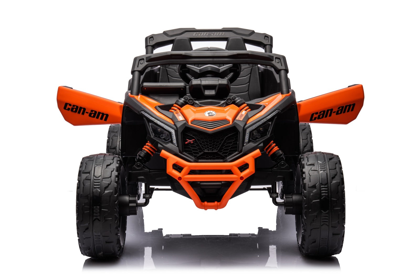 Megastar UTV Kids Electric Ride-on Licensed Can Am Marverick Mini 12v-Orange