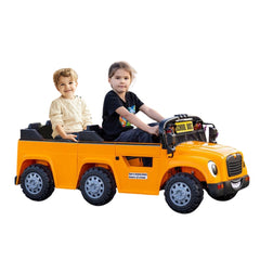 Megawheels Rideon School Bus 2-Seater 24V AH