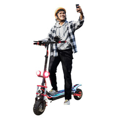 Megastare K6 Pro Scooter, Double Motor, Smart Safety System, Adjustable and Foldable