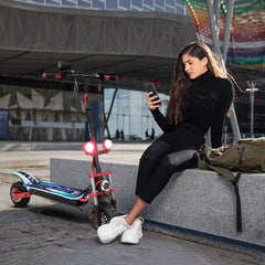 Megastare K6 Pro Scooter, Double Motor, Smart Safety System, Adjustable and Foldable