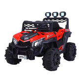 Megastar Ride on 12V Big Shadower Electric Ride On Suv with RC-Red