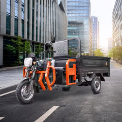 Megawheels Tuk Tuk Electric Cargo Tricycle Scooter 1.6 MTR Hydraulic with Normal Tyres