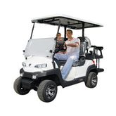 Gaz 2+2 Electric Golf Cart With 1 Year Warranty With Megawheels