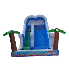 Megastar Inflatable Water Slide, Inflatable Wet Slide with Small Pool for Kids and Adults
