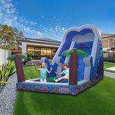 Megastar Inflatable Water Slide, Inflatable Wet Slide with Small Pool for Kids and Adults