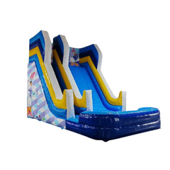 Megastar Dual Lane Water Slide with Pool For Kids Inflatable Playhouse
