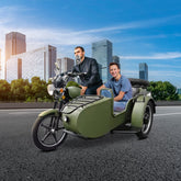 Megawheels Harley Style 200 CC Off Road Motorbike With Side by Side Car Retro Classic Motorcycle