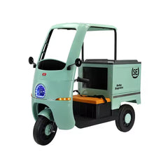 Megastar Ride on Food Express 12 V Cart for Kids With Rc and Openable Bin