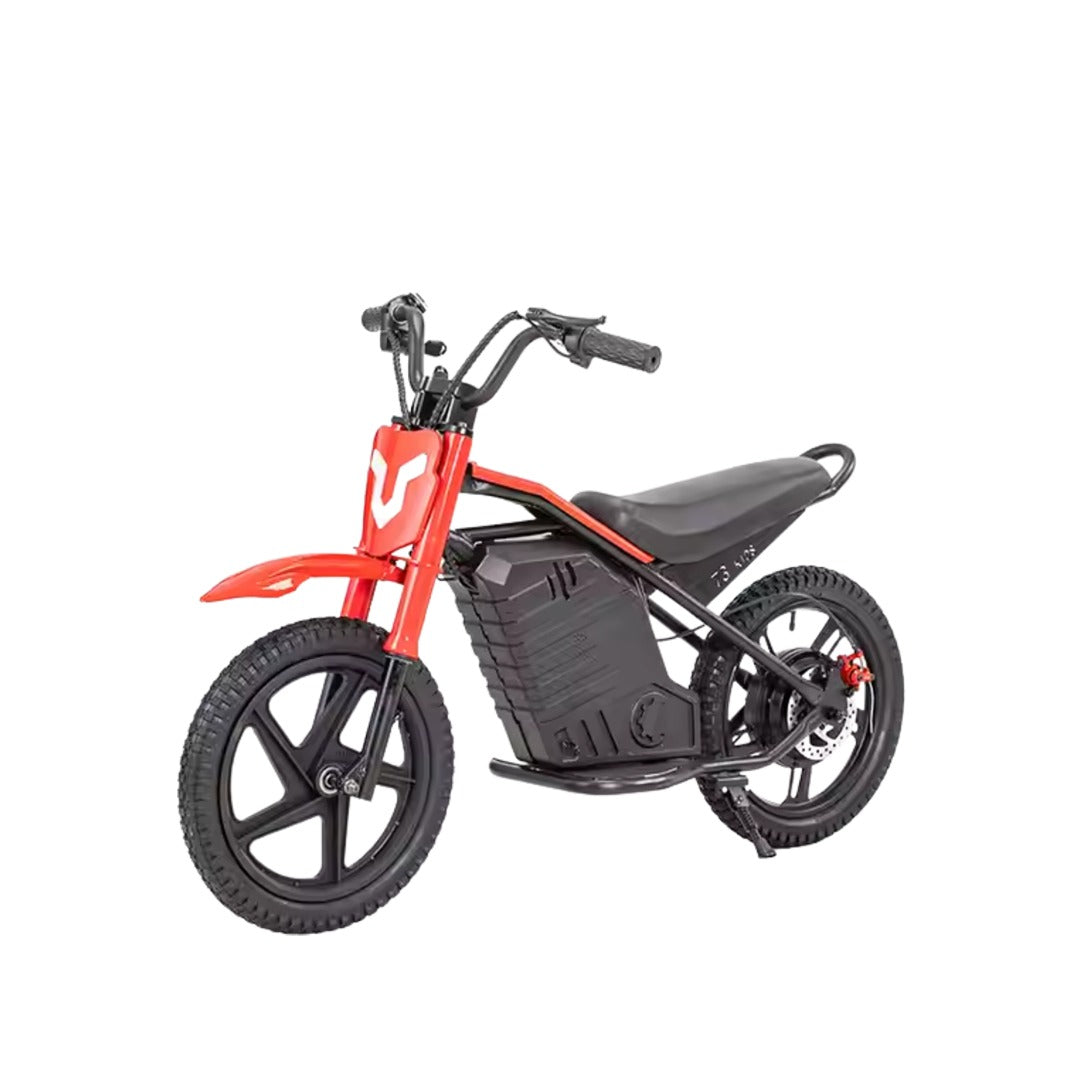 Megawheels Electric 24 V Rider Balance Dirt Electric Bike for Kids 5-9 Yrs 16 Inch