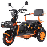 Kugoo T1 3-Wheel Electric Bike with Seat Battery 48V Motor 500W Power