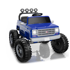 Megastar Chevrolet Cheyenne 24V 7Ah Electric Car for Kids 2 Seater Kids Ride on Car With Remote Control