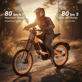 Kugoo Wish 04 Electric Dirt bike for adults | 3700W Power | 80 km Range | 80 km/h High Speed