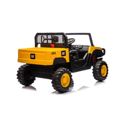 Back of Licensed Rideon 12 v Caterpillar Dump Truck