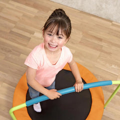 My First WonderJump Trampoline, Sturdy frame, High bounce, Non-slip surface, 3 Years+, 36 x 91 x 96 cm - Orange