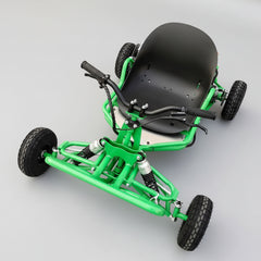 Green Off Road Go Kart for Kids 49CC 2 Stroke Engine