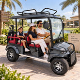 عربة جولف Megawheels CruiseMaster 600X كهربائية 4+2 مقاعد