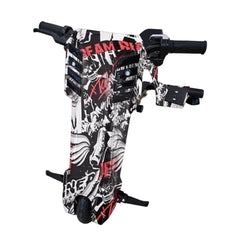 Megawheels Drifting Elektro Scooter 36 v with 3 wheels-White Black