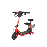Kugoo Electric kids Scooter 36V , 250W Motor With Training wheels , Multicolor Lights seat and basket