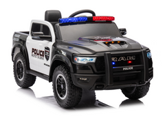Megastar Electric Rideon Kids Police Sedan Car 12 V