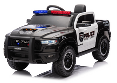 Megastar Electric Rideon Kids Police Sedan Car 12 V