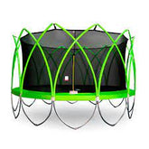 Megastar AdventureZone Combo Premium 14 FT Garden Green Trampoline With Free Installationat Rafplay