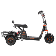 Kugoo C4 Electric Scooter 1200 Watt Motor Power 3-Wheel E-Bike