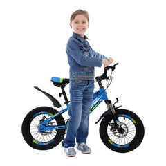 Megawheels Junior 16-Inch Muddy Fox Bike for Kids (Ages 5-8)-Blue