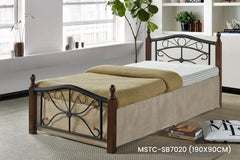 Single Metal Frame Bed