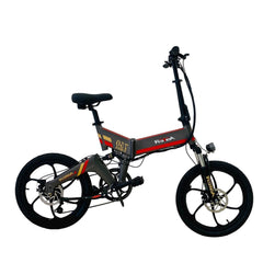 Foldable Aluminium Electric Bicycle With Pedal Assist 48 v