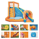 Bestway Inflatable Tunnel Blaster Water Park with Double Slide Fun By H20GO - MEGA STAR MARKETING