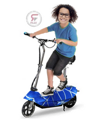 Blue Style Zippy Electric Foldable Scooter | Kids Electric Scooter